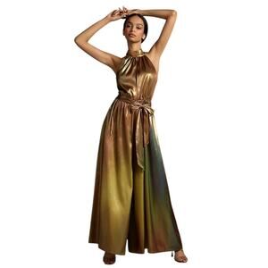 Anthropologie Hutch Halter Wide-Leg Jumpsuit - Novelty - 2